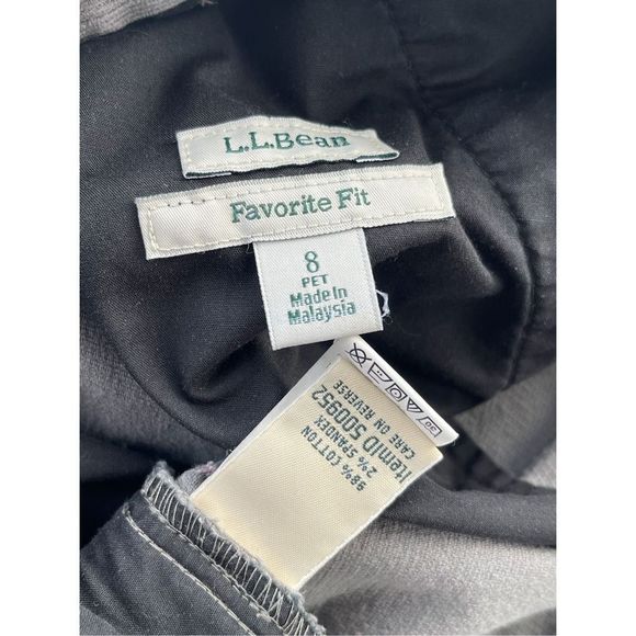 0227 L.L. Bean Favorite Corduroy Pants Size 8 - Picture 4 of 5